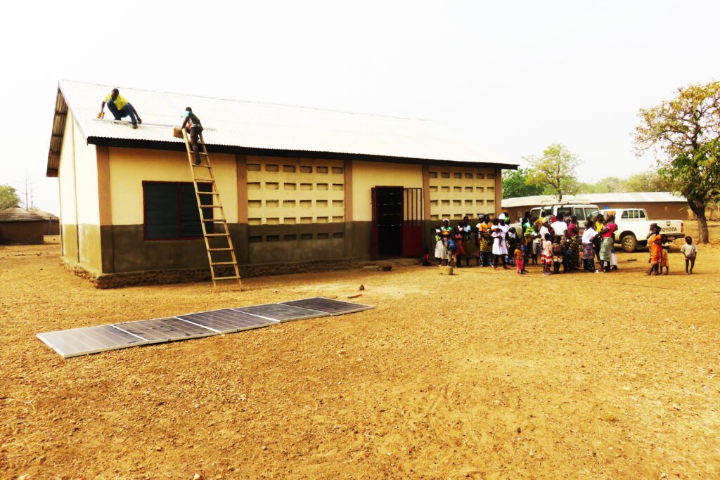 Tatale Outstation PV Installation by Don Bosco Installation Team